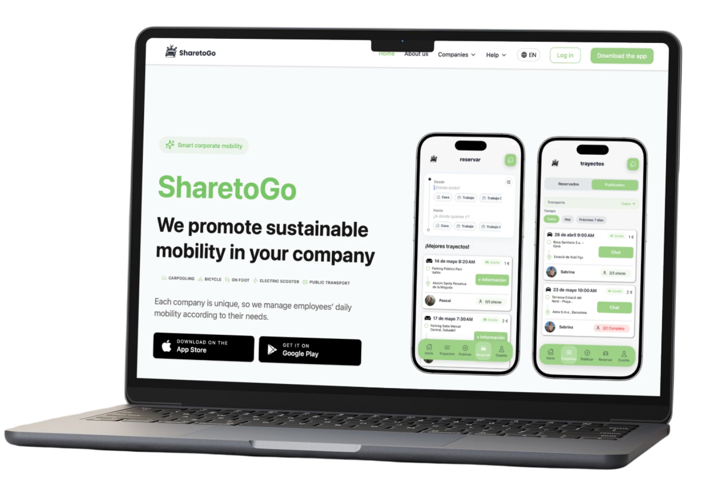 ShareToGo Web preview
